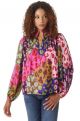 CROSBY BRIGHT GABBY BLOUSE