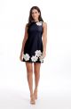EMILY SHALANT SEQUIN DAISY DRESS