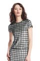 EMILY SHALANT WINDOW PANE SEQUIN TEE