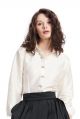 EMILY SHALANT RHINESTONE BOW T-SHIRT