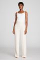 HALSTON REED TROUSER IN CREPE