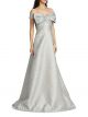 TERI JON BOW BODICE GOWN