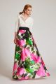 TERI JON SHIRT WAIST GOWN