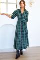 FINELY LAINE PLAID DRESS