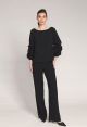 BIGIO RUCHED SLEEVE TOP