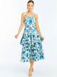 MESTIZA VIRGINIE CONVERTIBLE MIDI DRESS