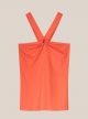 SUMMUM SINGLET INTERLOCK TOP