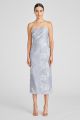MONIQUE LHUILLIER JACQUELINE MIDI DRESS