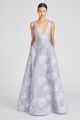 MONIQUE LHUILLIER MADELINE JACQUARD GOWN