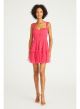 MONIQUE LHUILLIER AZALEA TULLE SHORT DRESS