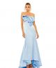 MAC DUGGAL STRAPLESS MERMAID GOWN W/ BOW
