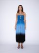 KARINA GRIMALDI MALWA OMBRE MIDI DRESS