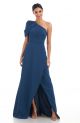 KAY UNGER ONE SHOULDER GOWN