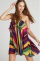 AMUR SEVYN MINI HALTER DRESS