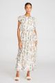 AMUR LANDON RUFFLE DRESS