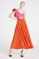 AMUR CLEOPATRA PLEATED DRESS