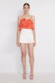 AMUR AINSLEY RUFFLE TOP