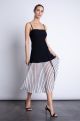 KARINA GRIMALDI MORAIMA KNIT MIDI DRESS
