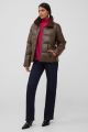 FRENCH CONNECTION LEATHER COAT