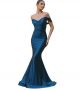 NICOLE BAKTI OFF SHOULDER GOWN