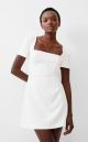 FRENCH CONNECTION SQ NECK SHORT SLV DRESS