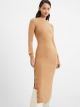 FRENCH CONNECTION BABYSOFT BUTTON MIDI DRESS