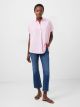 FRENCH CONNECTION CREPE LIGHT S/LESS TOP