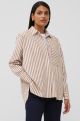 FRENCH CONNECTION THICK STRIPE  RELAXED TOP