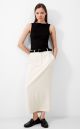 FRENCH CONNECTION HARRIE SUITING MIDI SKIRT