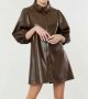 DOLCE CABO VEGAN LEATHER DRESS