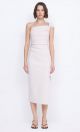 BEC + BRIDGE ELEA ASYM MIDI DRESS