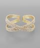 GS CRISS CROSS BRACELET CUFF
