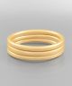 GS 3 ROW BANGLE BRACELET