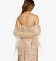 ADRIANNA PAPELL ORGANZA WRAP