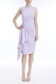 BADGLEY MISCHKA SLEEVELESS DRAPE DRESS
