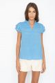 CABALLERO KAZ AZURE BLUE TOP
