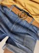 SUMMUM CROCO BELT