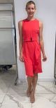 DONNA MORGAN BELTED SHEATH