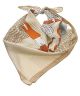 GS SCARF HORSE & CHAIN PRINT S
