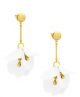 ZENZII PETAL DROP EARRING