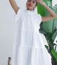 MONICA NERA LUNA BELT DRESS