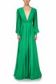 BADGLEY MISCHKA VNECK GOWN