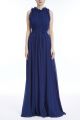 BADGLEY MISCHKA RUFFLE TRIM DRESS