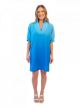 EMILY MCCARTHY OCEAN OMBRE POPPY DRESS