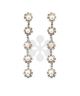 GS LINEAR FLOWER EARRINGS