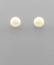 GS 12MM PEARL EARRING