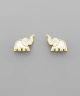 GS ELEPHANT STUD EARRING