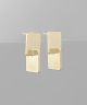 GS LOCKET SHAPE EARRING