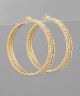 GS 50 MM CRYSTAL 3 LAYER HOOP