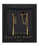 GS SHORT DRAPE CHAIN EARRING